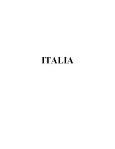 Turismul în Italia - Pagina 1