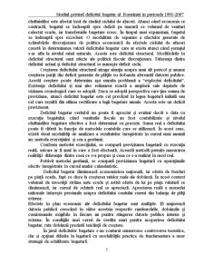 Studiul Privind Deficitul Bugetar al României în Perioada 1991-2007 - Pagina 5