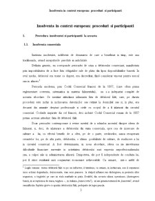 Insolvența în context european - proceduri și participanți - Pagina 3