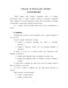 Utilaje și Instalații pentru Pasteurizare - Pagina 1