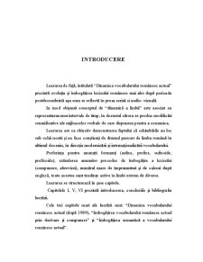 Dinamica Vocabularului Românesc Actual - Pagina 5