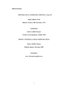 Elemente Moderne în Legendele lui Gustavo Adolfo Becquer - Pagina 1
