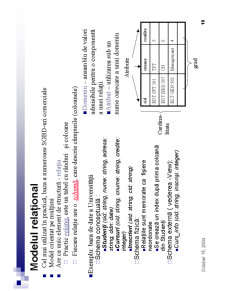 Proiectarea bazelor de date - Pagina 10