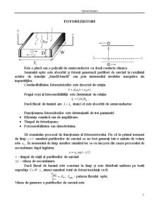 Optoelectronică - Pagina 1