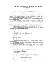 Teoria și Construcția Sistemelor de Propulsie - Pagina 1