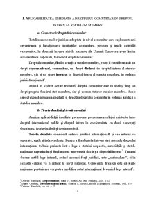 Supremația Dreptului Comunitar în Raport cu Dreptul Național - Pagina 4