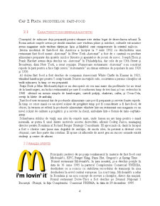 Analiza pieței fast-food din România - Pagina 5