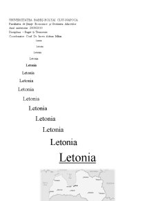 Analiza bugetului Letoniei între anii 2000 - 2008 - Pagina 1