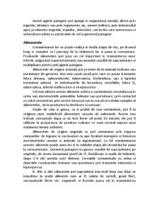 Căile și mecanismele de transmitere ale agenților infecțioși - Pagina 5