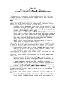 Elementele psihologiei poporului român - elemente ce stau la baza constituirii psihismului românesc - Pagina 1