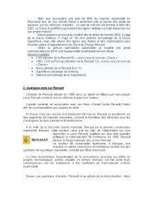 L’analyse de la strategie de marche de la compagnie multinationale Renault - Pagina 4