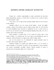 Raportul dintre Legislativ și Executiv - Pagina 2