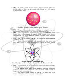 Istoria Descoperirilor Științifice în Domeniul Fizicii Atomice - Pagina 5
