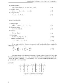 Elemente de Algebră Booleană - Pagina 3
