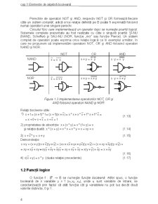 Elemente de Algebră Booleană - Pagina 4