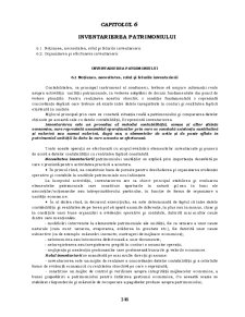 Contabilitate - Curs 6 - Inventarierea Patrimoniului - Pagina 1