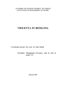 Violența în România - Pagina 1