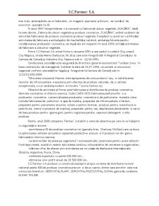 Plan de Afaceri - SC Farmec SA - Pagina 4