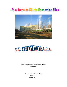 SC CET Govora SA - Pagina 1