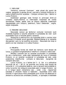 Cadrul natural al Comunei Cârniceni - Pagina 3