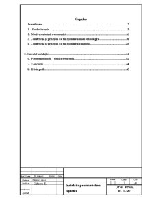 Contribuții la proiectarea răcitorului pentru răcirea sau încălzirea laptelui - Pagina 1