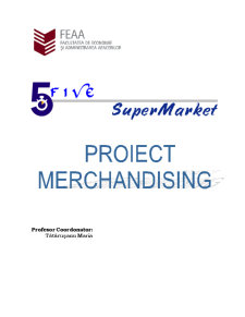 Merchandising - Supermarket Five - Pagina 1