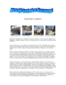 Atracții turistice București - Pagina 1