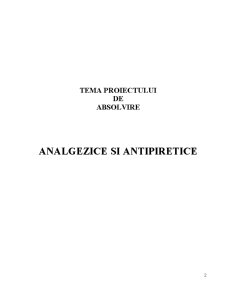 Analgezice și Antipiretice - Pagina 2