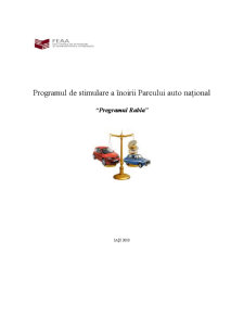 Programul de stimulare a inoirii parcului auto național - Programul Rabla - Pagina 1