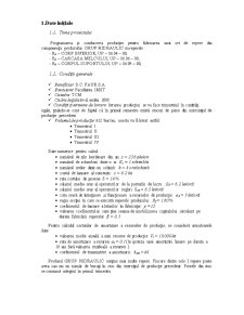 Programarea și Conducerea Producției - Pagina 1