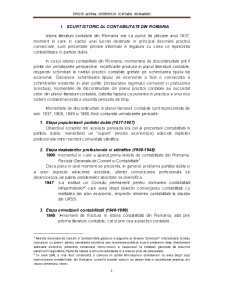 Studiu asupra sistemului contabil românesc - Pagina 1