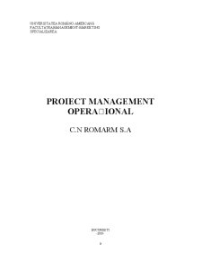 Analiza strategică a CN Romarm SA - Pagina 1
