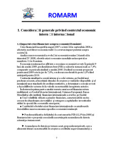 Analiza strategică a CN Romarm SA - Pagina 3