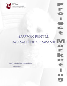 Șampon pentru animale de companie - SC Venelli SRL - Pagina 1