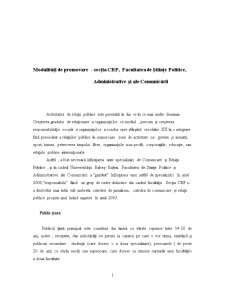 Modalități de promovare - secția CRP, Facultatea de Științe Politice, Administrative și ale Comunicării - Pagina 1