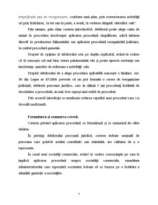Situația unor acte juridice ale debitorului - aspecte procedurale - Pagina 4