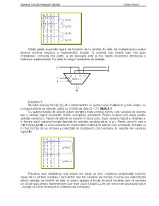 Implementarea cu Multiplexor a Funcțiilor Logice - Pagina 5
