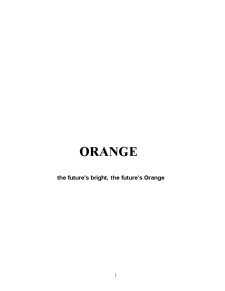 Orange - Pagina 1