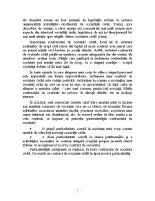 Contractul de Societate Civilă - Pagina 2