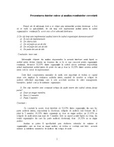 Studiul Privind Implementarea și Organizarea Auditului Intern în România - Pagina 2