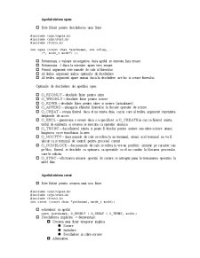 Sistemul de Operare - Apeluri Sistem - Pagina 2