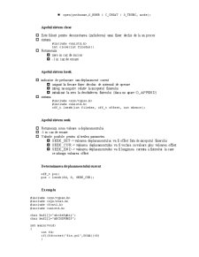 Sistemul de Operare - Apeluri Sistem - Pagina 3