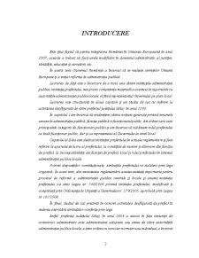 Prefectul și Instituția Prefectului în Sistemul Administrației Publice - Pagina 2