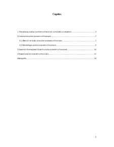 Analiza Economico-Financiara, Procedeu Metodologic Utilizat de Controlul Financiar - Pagina 2
