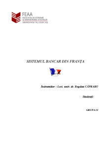 Monografie Banca Franței - Pagina 1