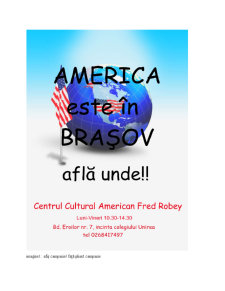 Campania de relații publice - America în Brașov - Pagina 5