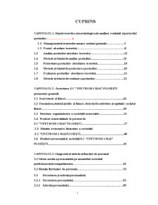 Analiza, evaluarea și proiectarea posturilor în cadrul SC Upetrom 1 Mai Ploiești - Pagina 1