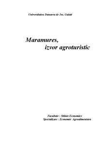 Maramureș - izvor agroturistic - Pagina 1