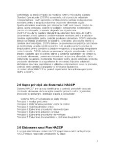 Implementarea Plaului HACCP - Pagina 3
