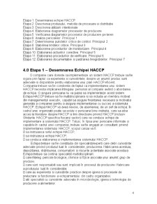 Implementarea Plaului HACCP - Pagina 4
